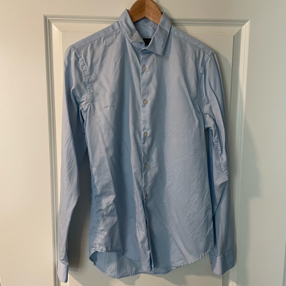 Zara blue shirt